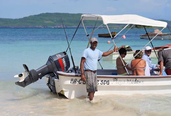 Playa Ermitano Beach Tour from Samana Town Dominican Republic.