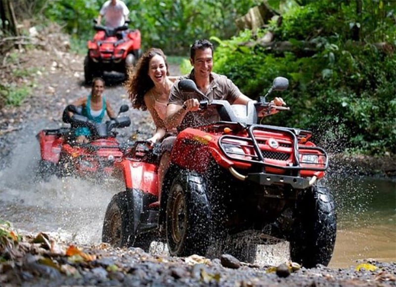 ATV Four Wheels Adventure Tour in Samana Dominican Republic.