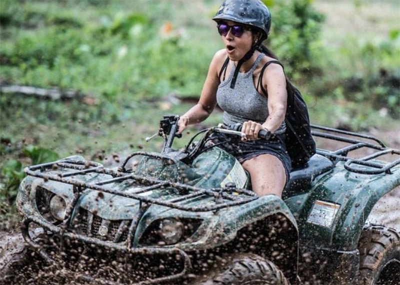 Four Wheels Tour to Playa Rincon Samana Dominican Republic.