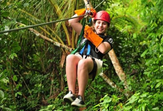 Best Zipline in Samana Peninsula Dominican Republic