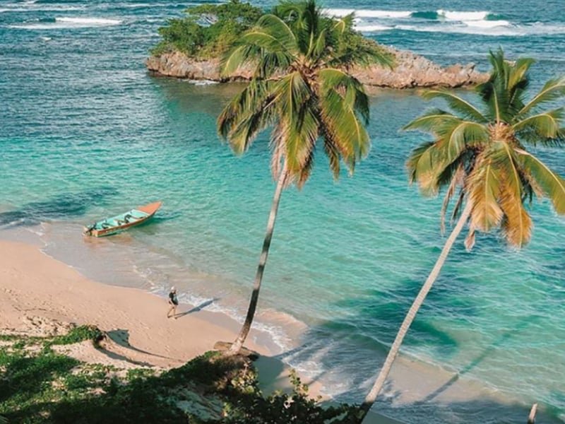 Playa Ermitano Beach Tour from Samana Dominican Republic.