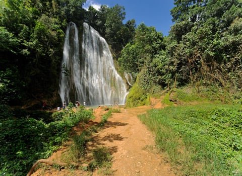 Limon Waterfall (Highest at 155 feet) Tour in Samana Dominican Republic