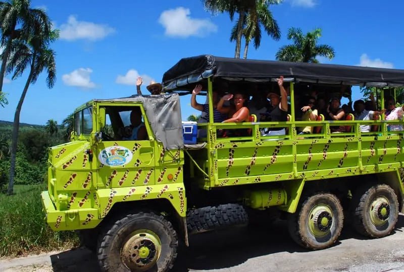 Safari Expedition across Samana Peninsula Dominican Republic.